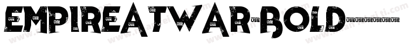 EmpireAtWar Bold字体转换